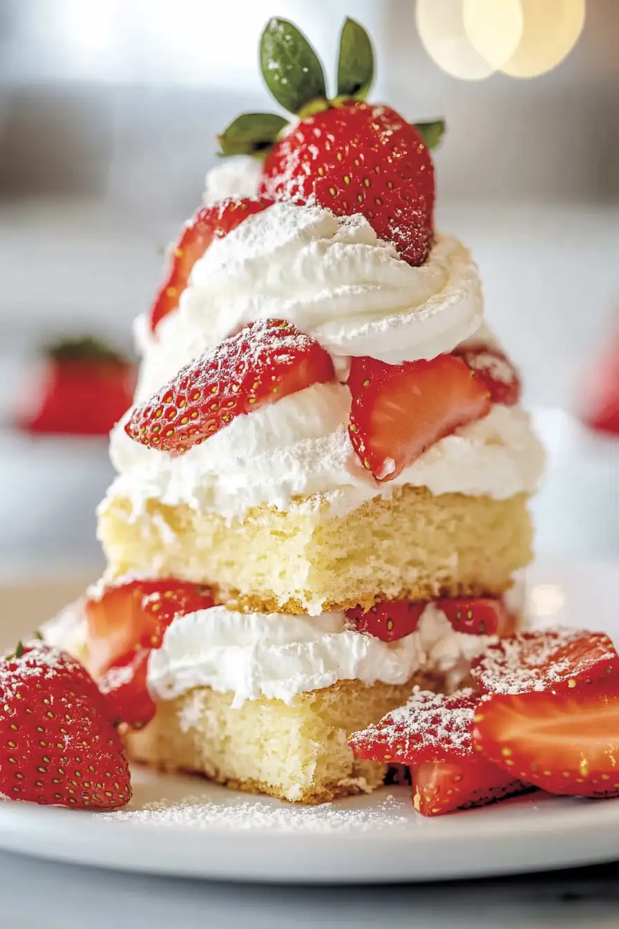 Juicy Classic Strawberry Shortcake Recipe