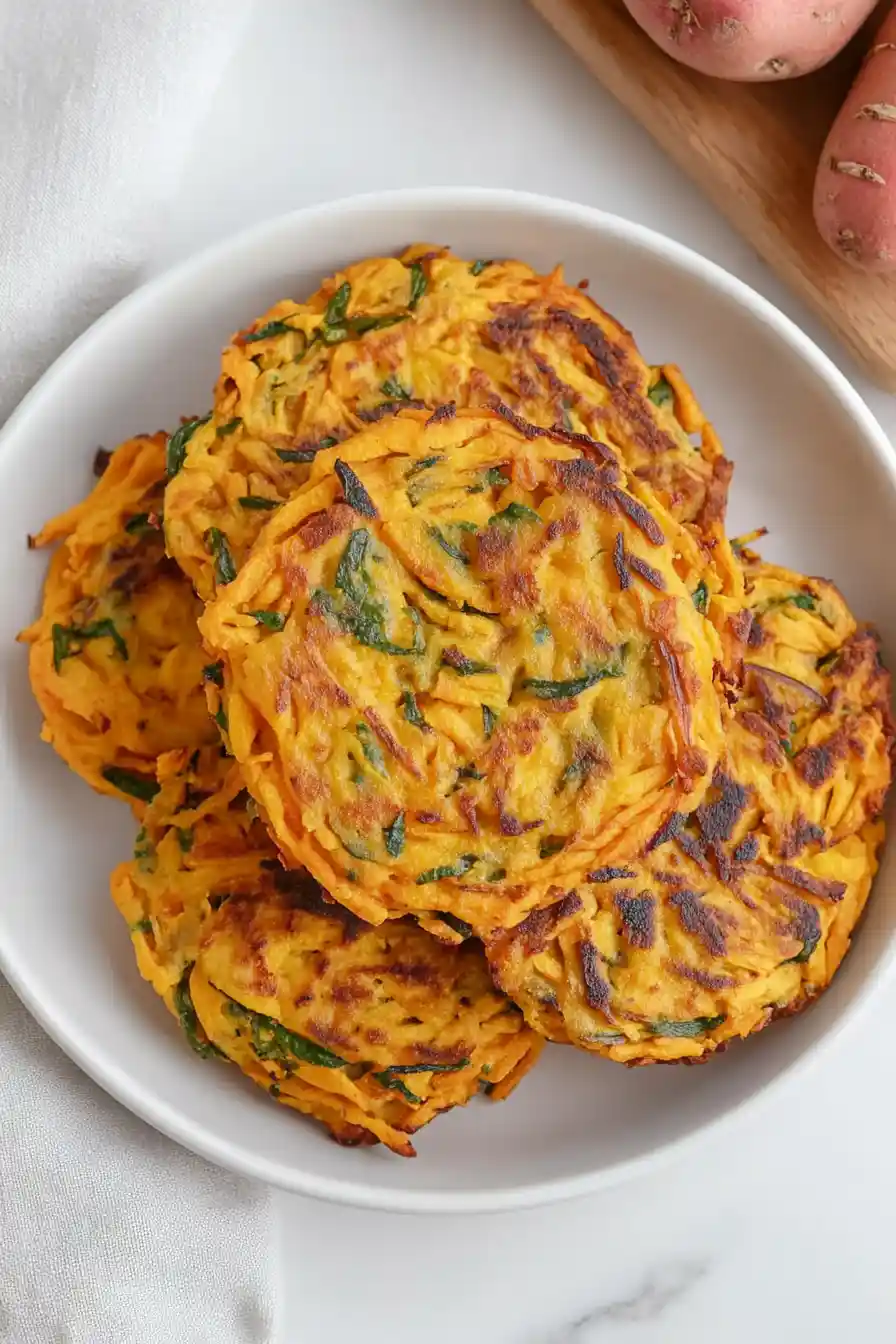 Flavorful Zucchini And Sweet Potato Fritters