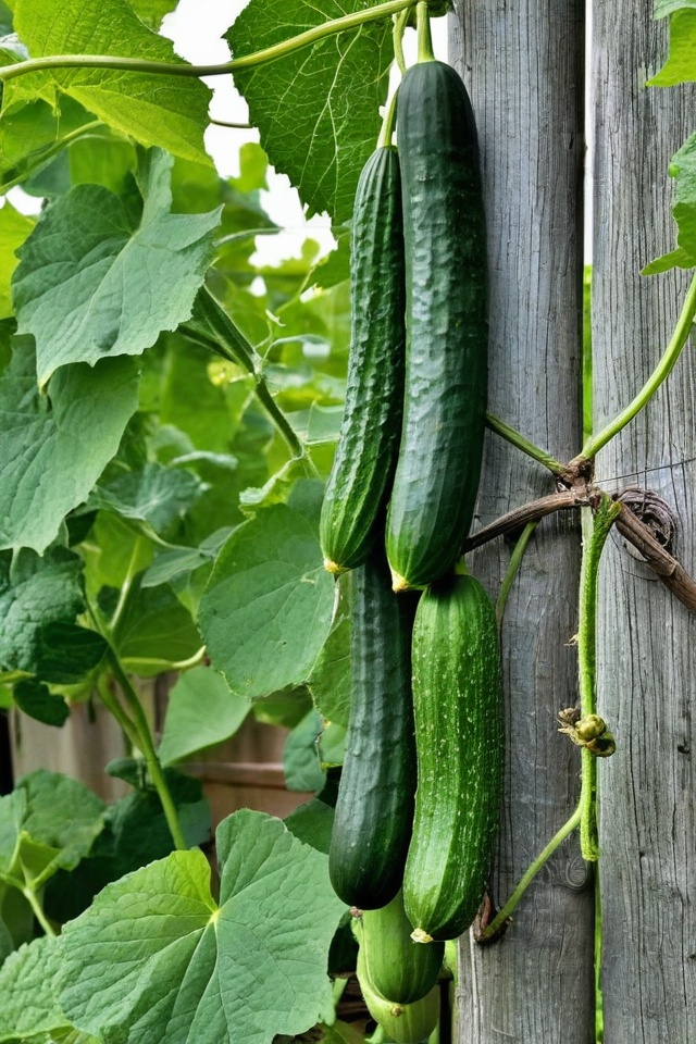 10 Tactics To Grow Cucumbers On A Fence