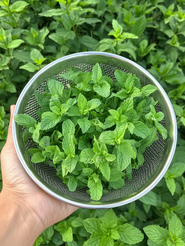 Set a pot of mint by your front door & experience this delightful effect
