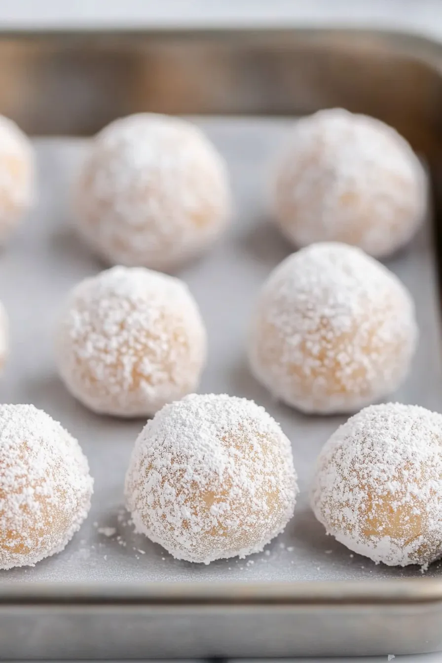 Fancy Rum Balls with Rum Extract