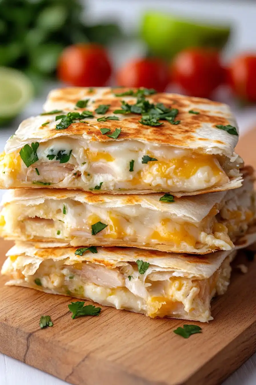Cheesy Tuna Quesadilla