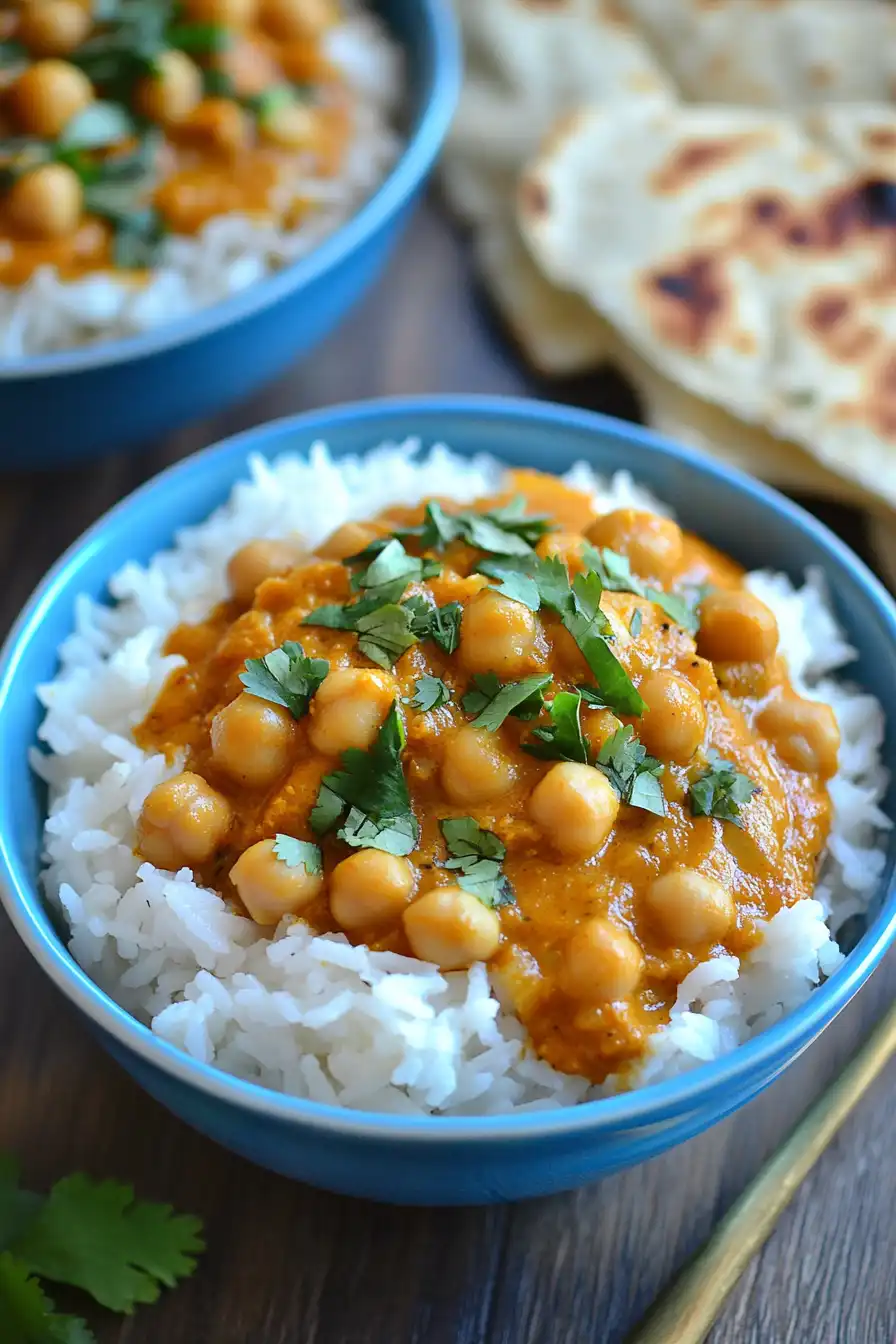 Easy Coconut Chickpea Curry