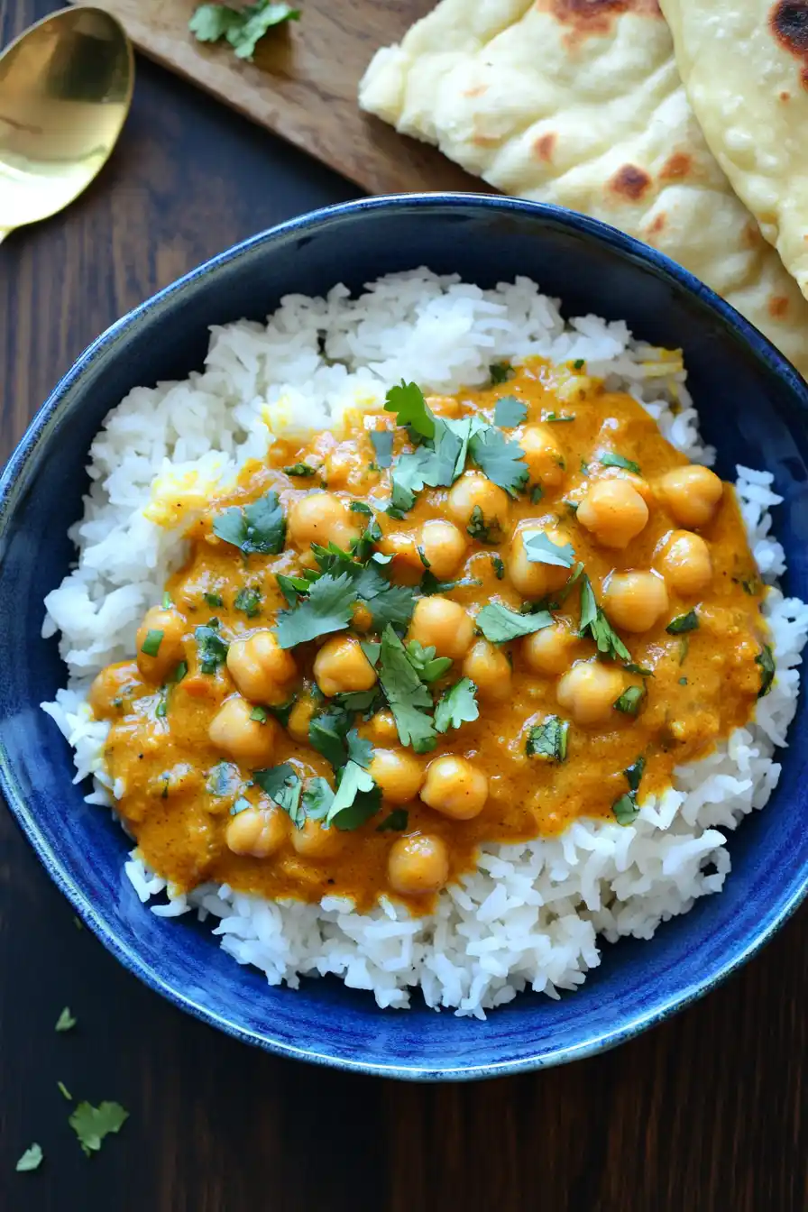 Easy Coconut Chickpea Curry
