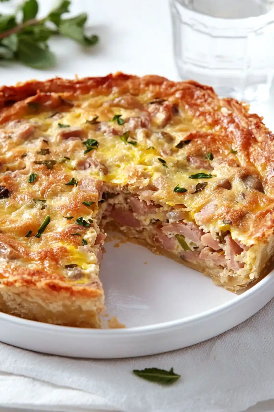 Tasty Tuna Quiche Crustless