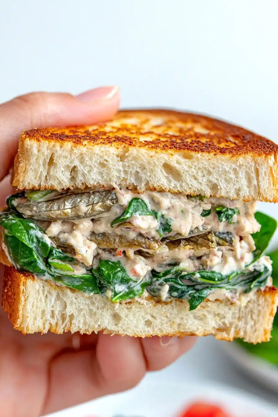 Quick Sardine Sandwich