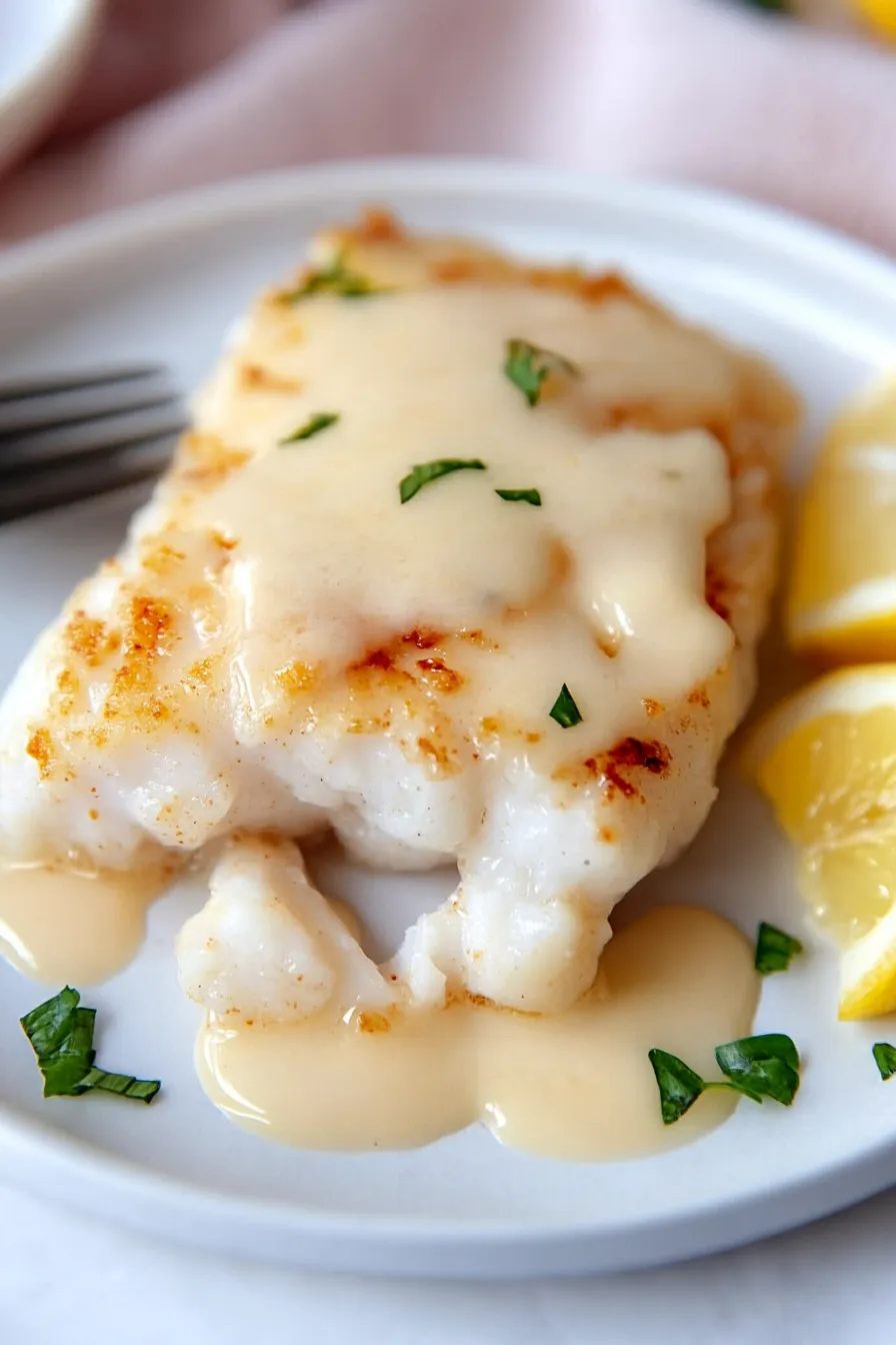 Quick Baked Cod with Mayo and Parmesan Recipe