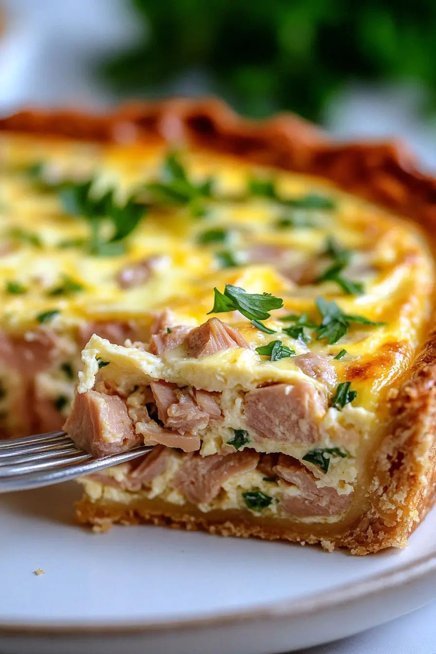 Tasty Tuna Quiche