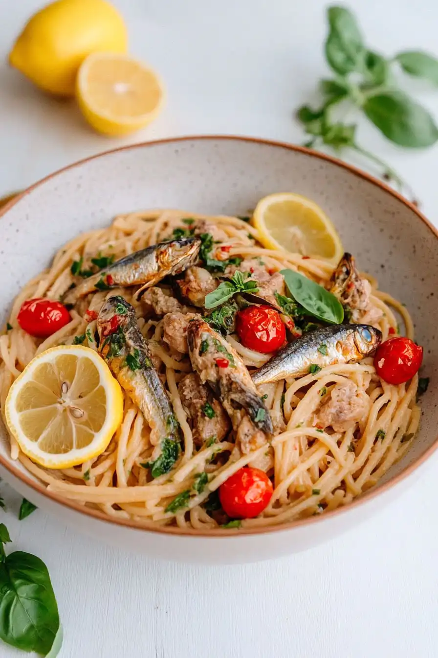 Wholesome Sardine Pasta Recipe