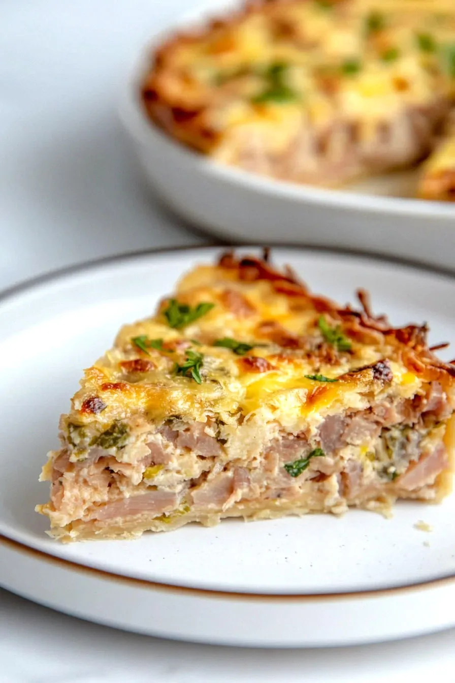 Tasty Tuna Quiche Crustless
