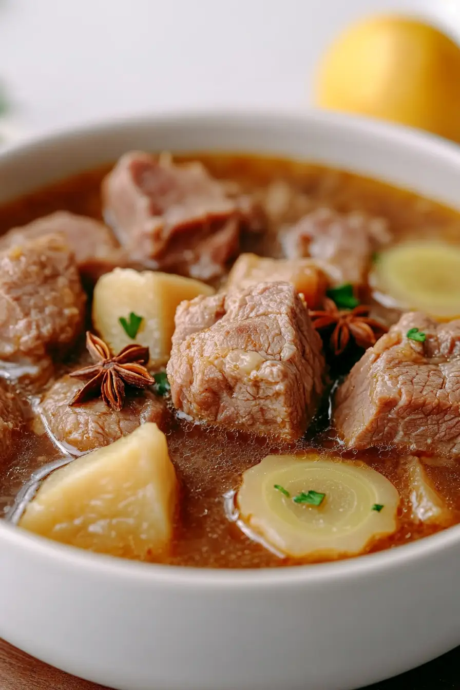 Tasty Chinese Pork Stew