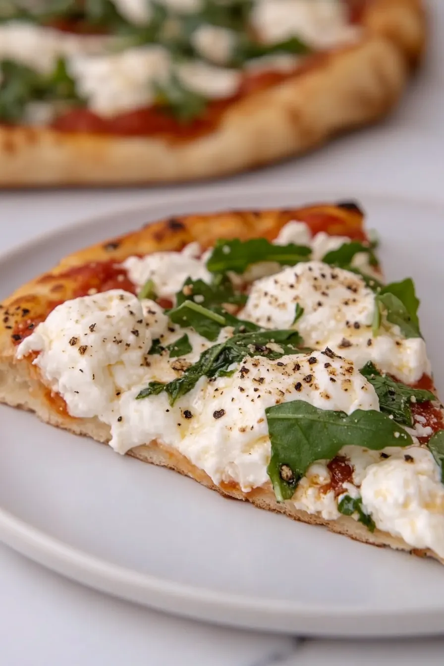 Easy Burrata Pizza