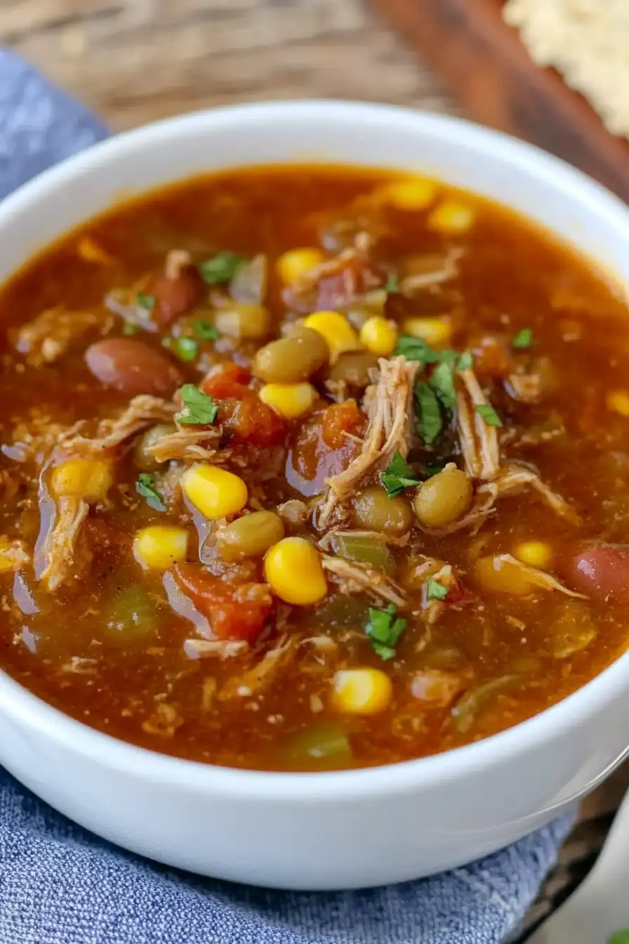 Quick Brunswick Stew with Pulled Pork