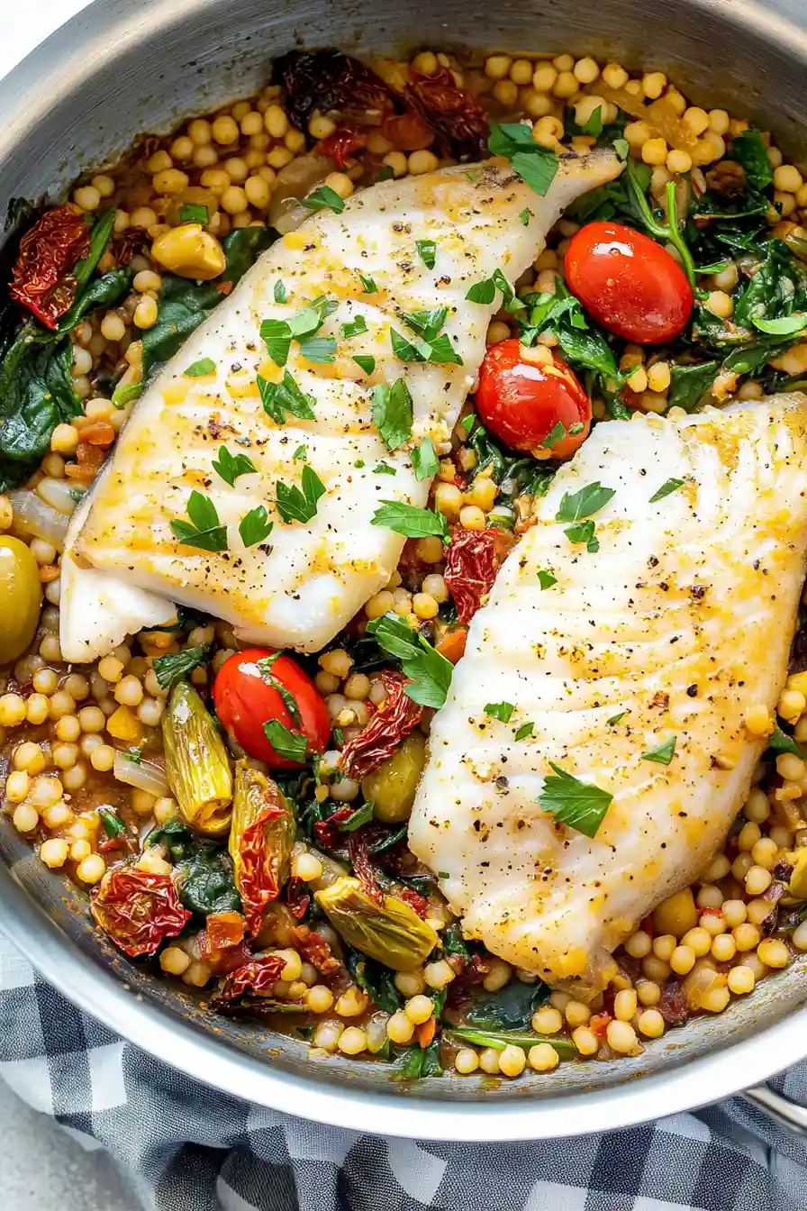 Flavorful Fish with Couscous