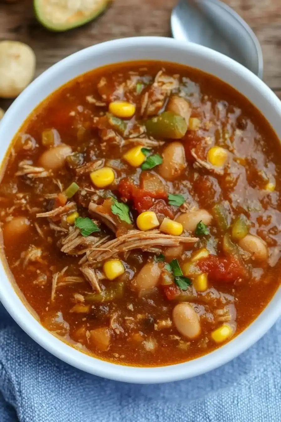 Quick Brunswick Stew with Pulled Pork
