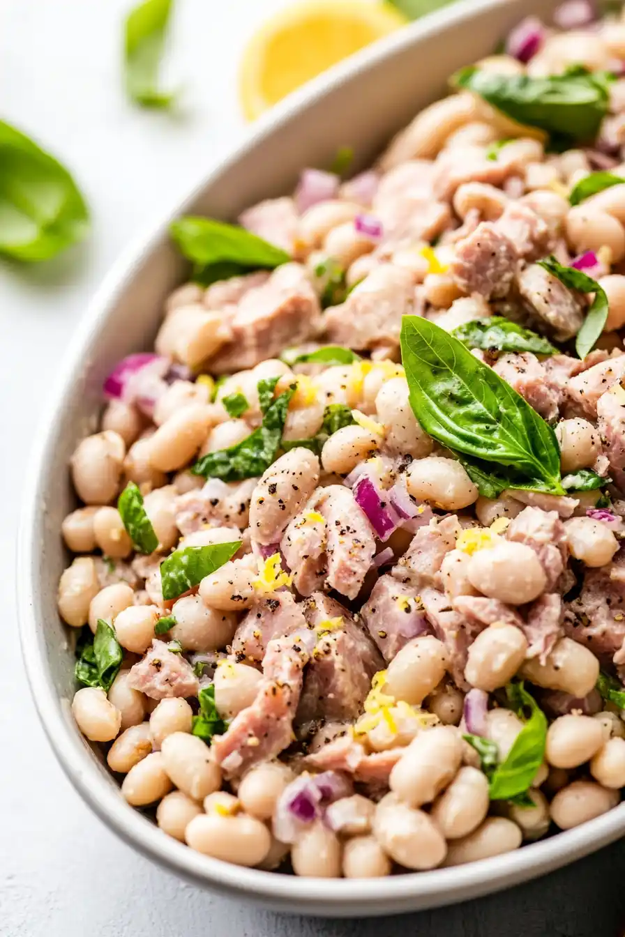 Delicious Tuna White Bean Salad Recipe