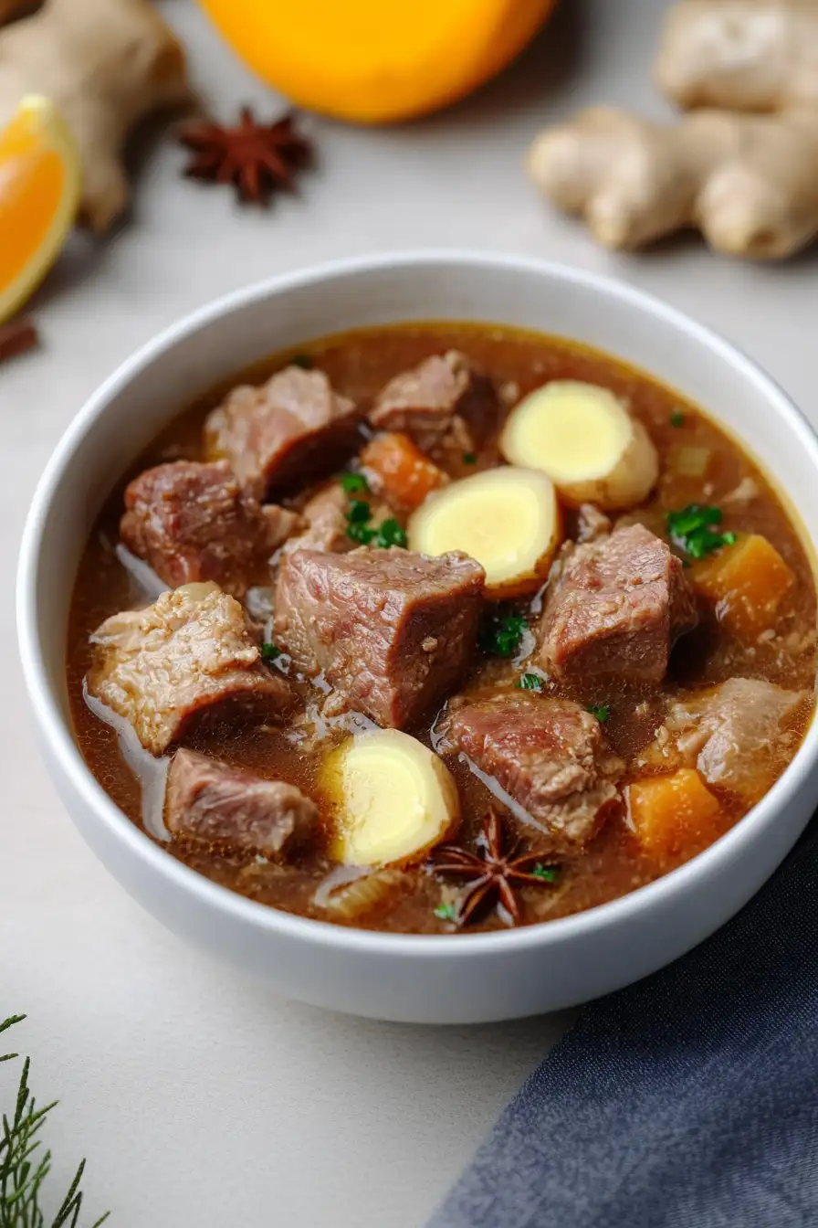 Tasty Chinese Pork Stew