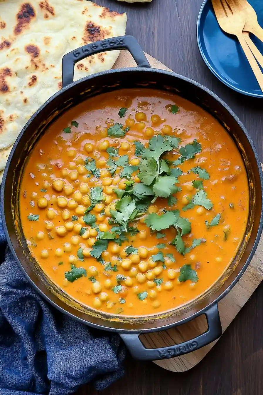 Easy Coconut Chickpea Curry