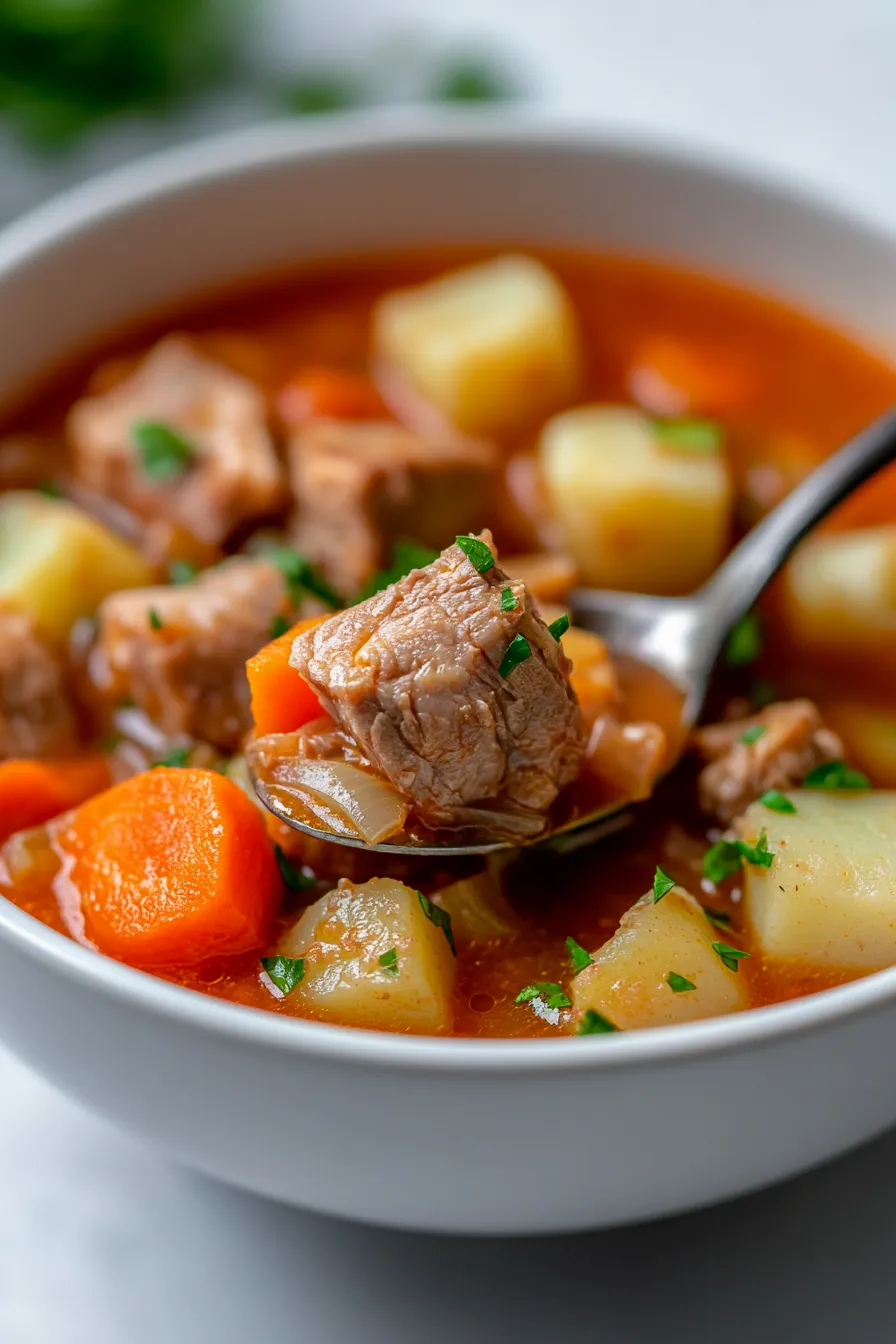 Best Pork and Cabbage Stew Recipe