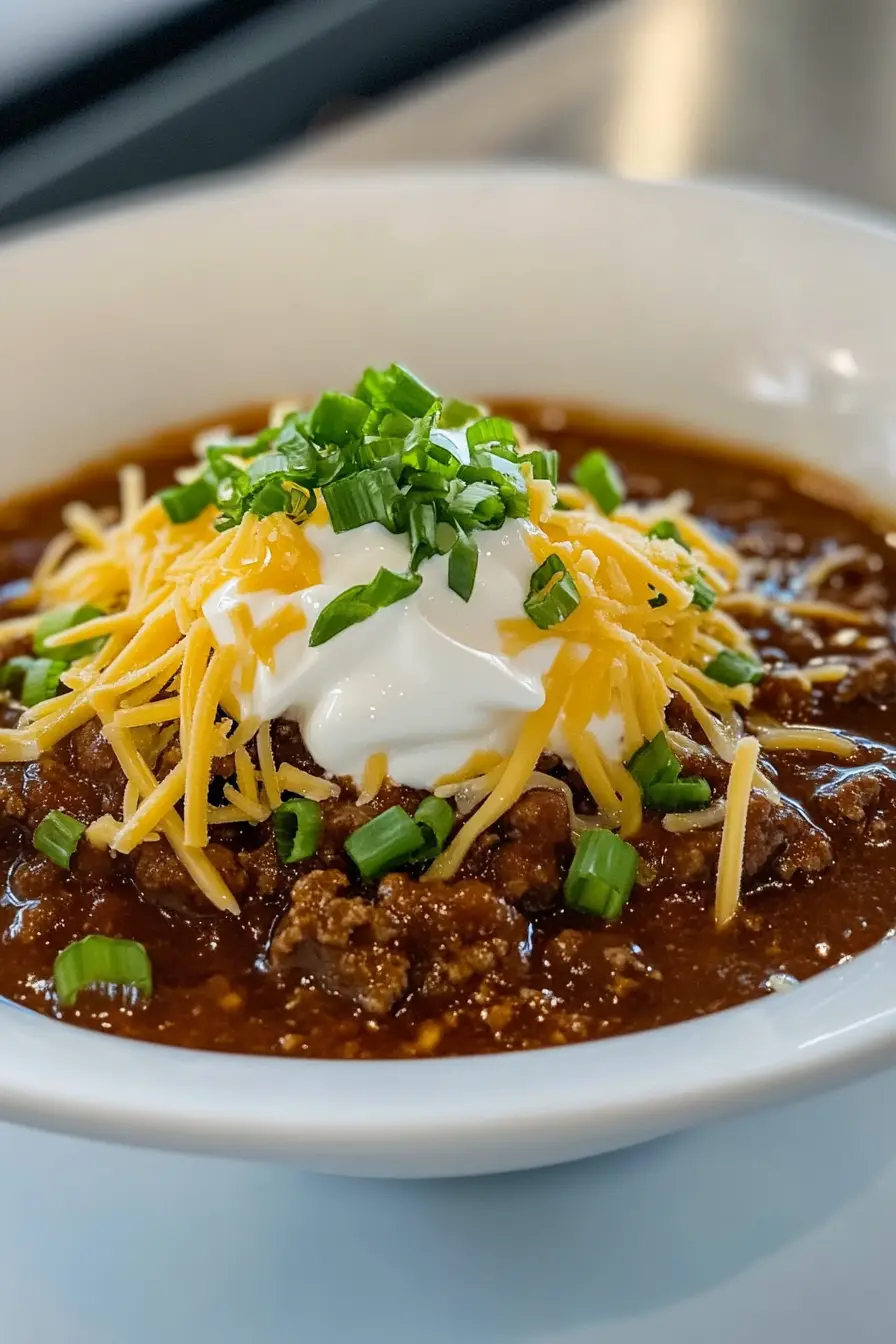 Quick No Tomato Chili Recipe