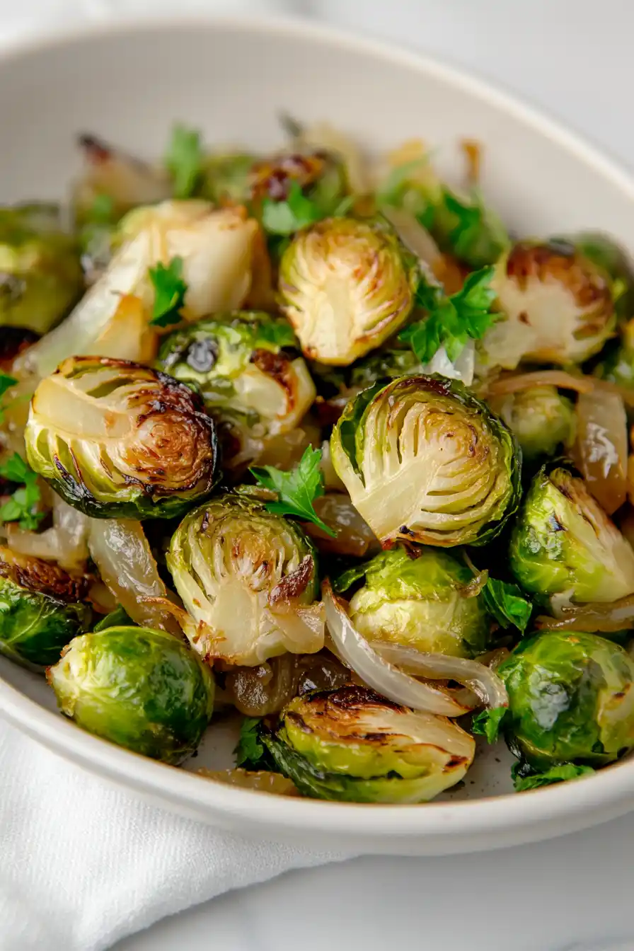 Juicy Grilled Brussels Sprouts