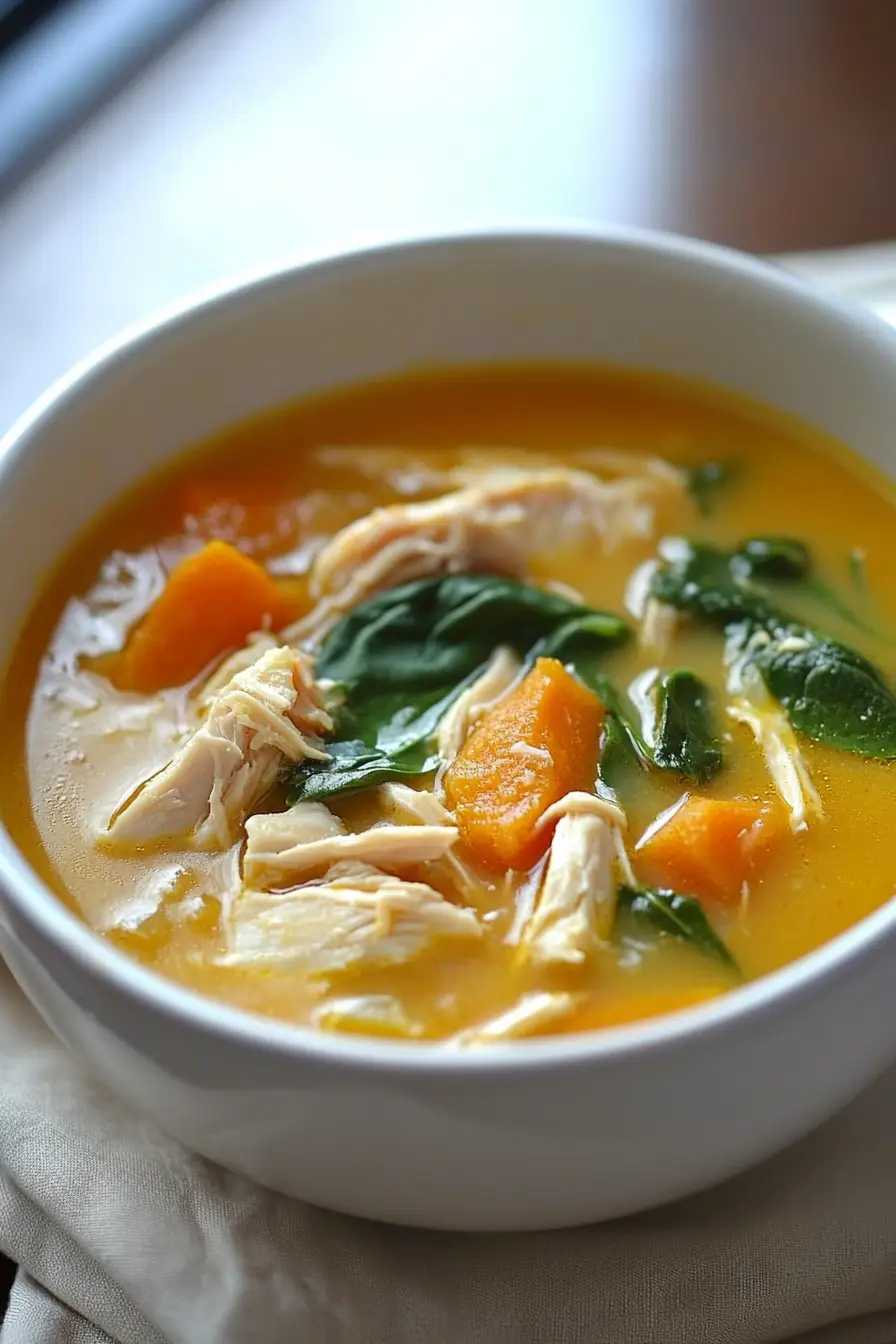 Delicious Roasted Chicken Vegetable Soup