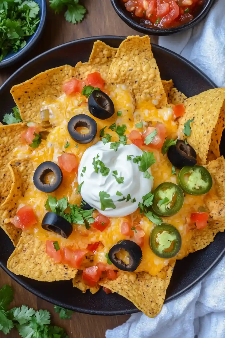 Quick Air Fryer Nachos