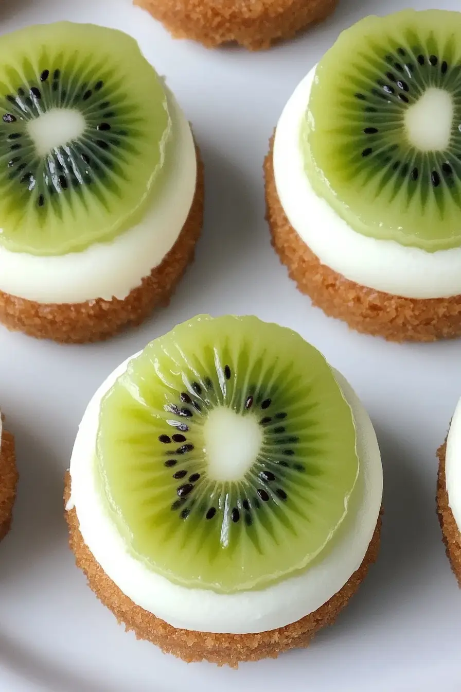 Tasty Mini Kiwi Cheesecakes Recipe
