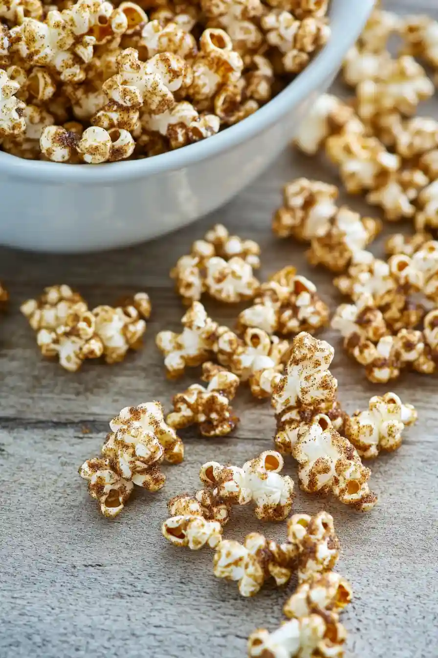 Homemade Gingerbread Kettle Corn