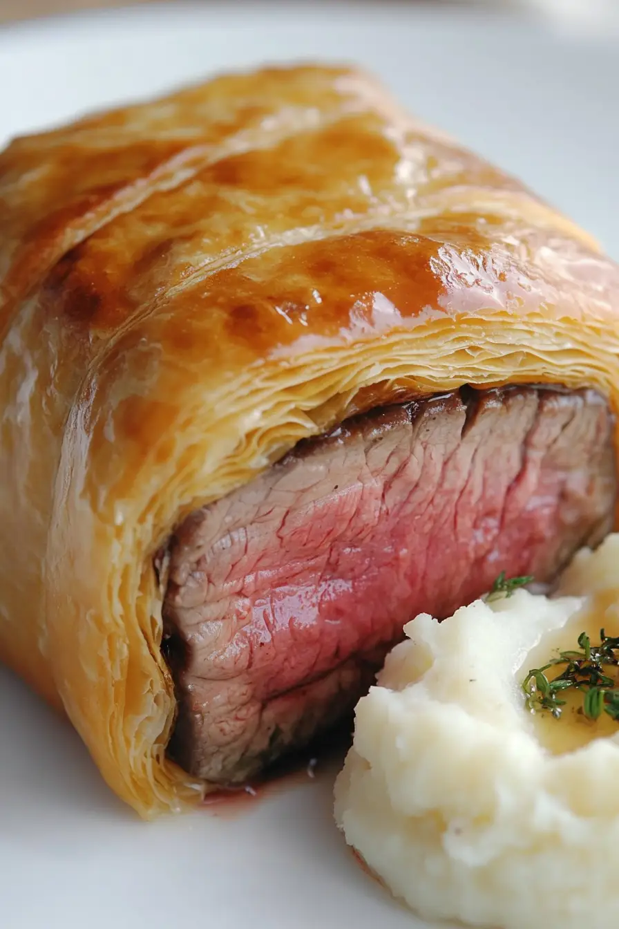 Gourmet Filet Mignon in Puff Pastry