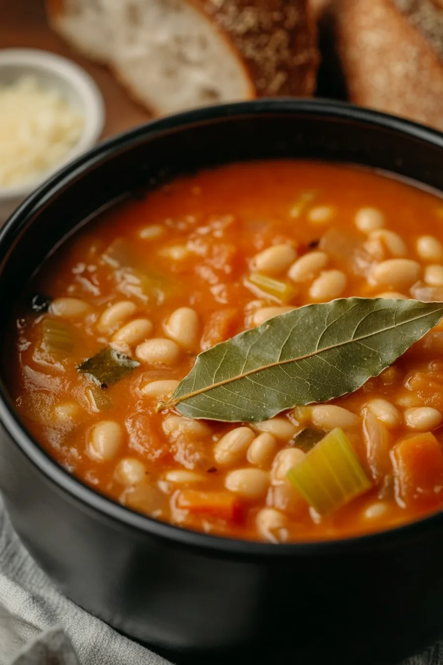 Low-Calorie Healthy Pasta e Fagioli