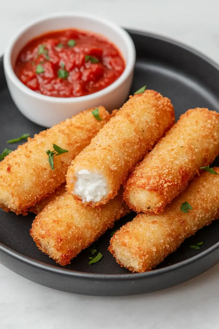 Easy Vegan Mozzarella Sticks