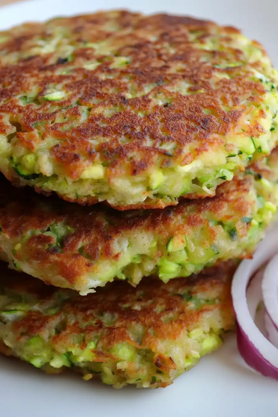 Easy Zucchini Chickpea Fritters