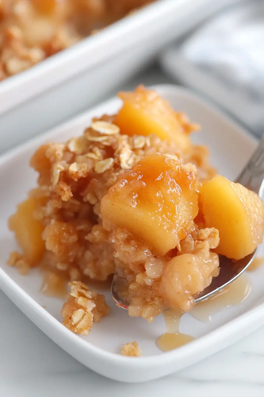 Crispy Apple Oatmeal Crisp