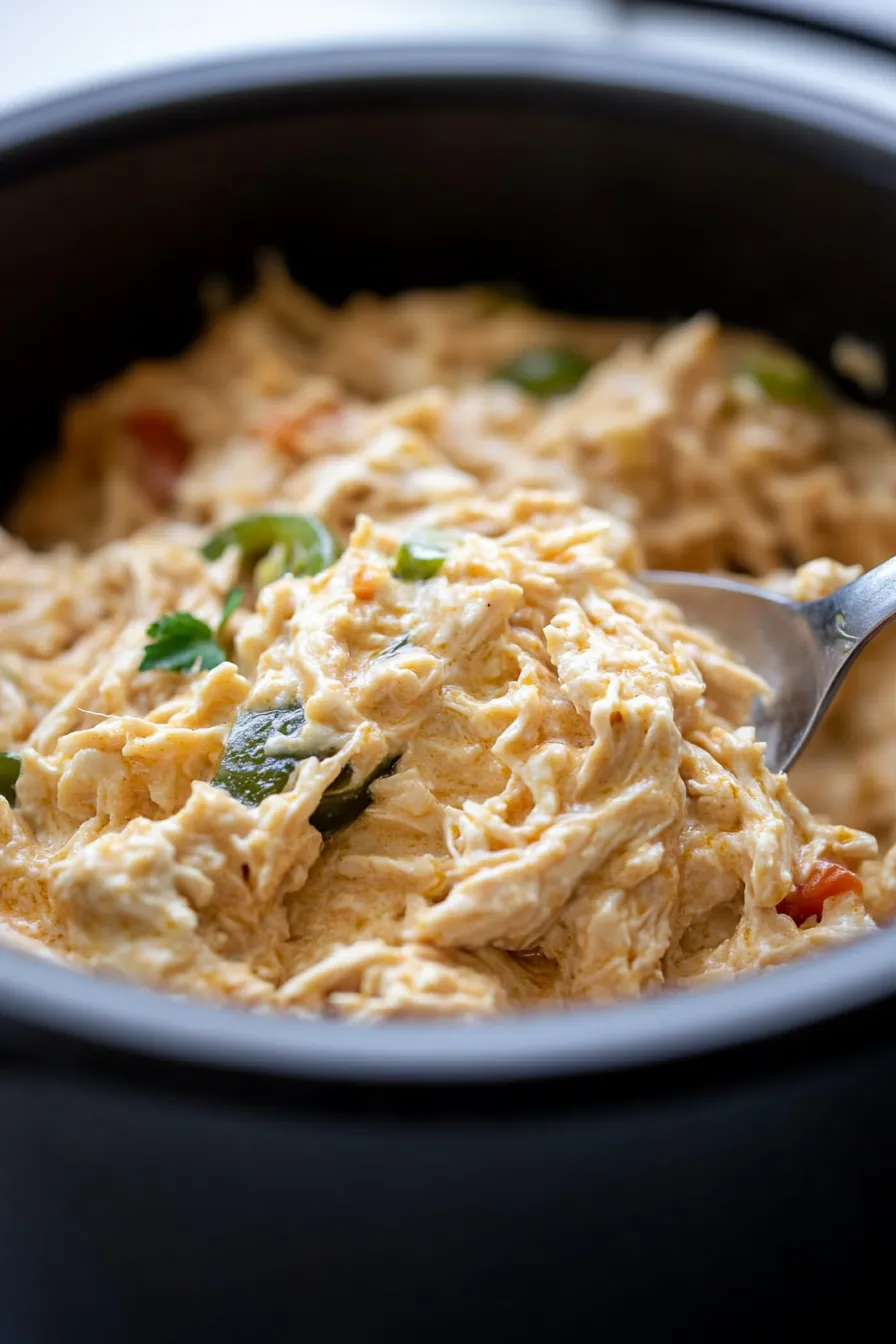 Easy Slow Cooker Jalapeno Popper Chicken