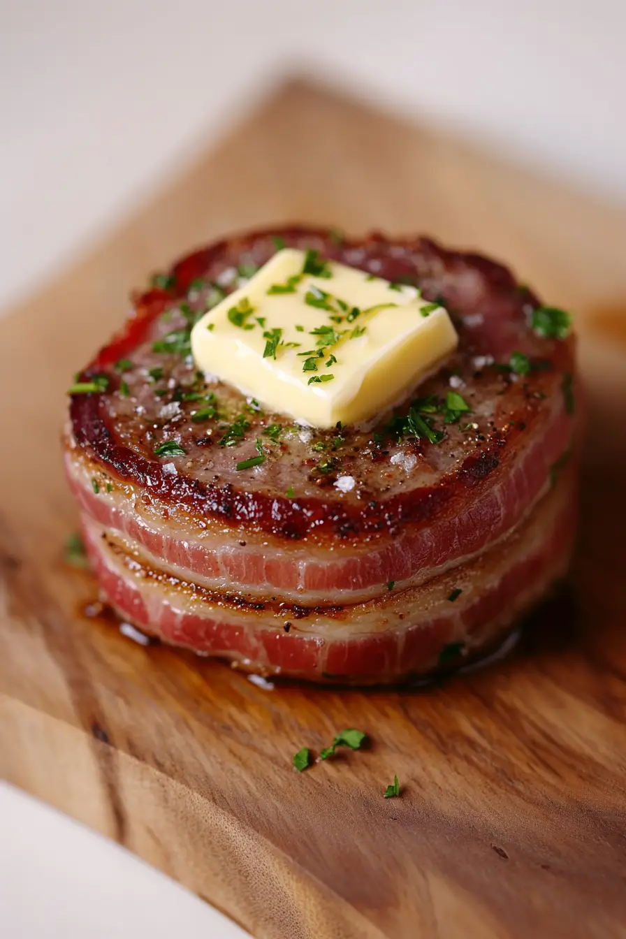 Gourmet Bacon-Wrapped Filet Mignon