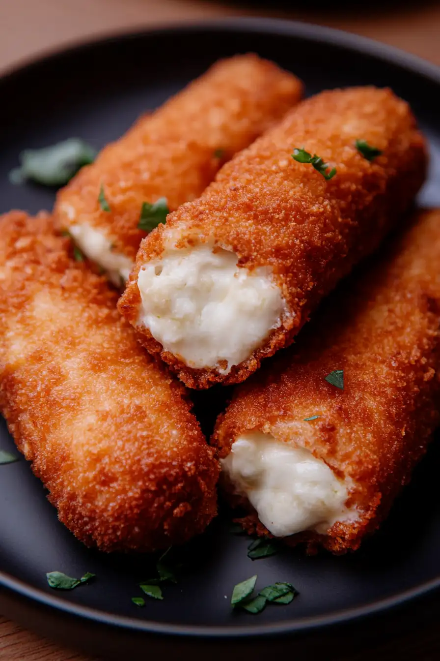 Quick Ground Chicken Mozzarella Sticks