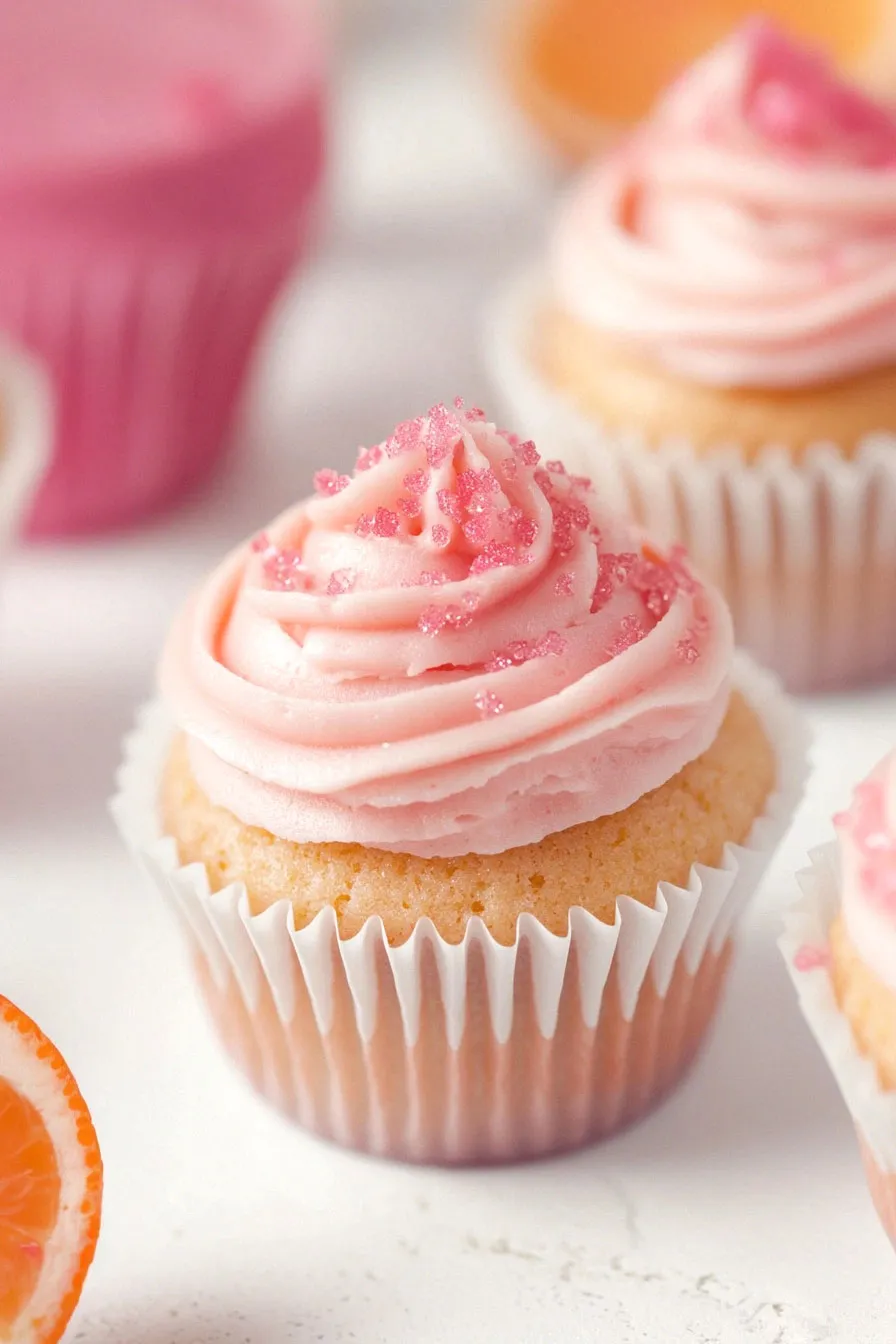 Perfect Vegan Pink Champagne Cupcakes