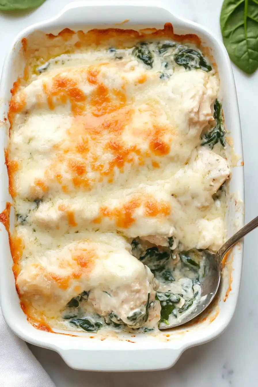 Best Spinach Chicken Casserole