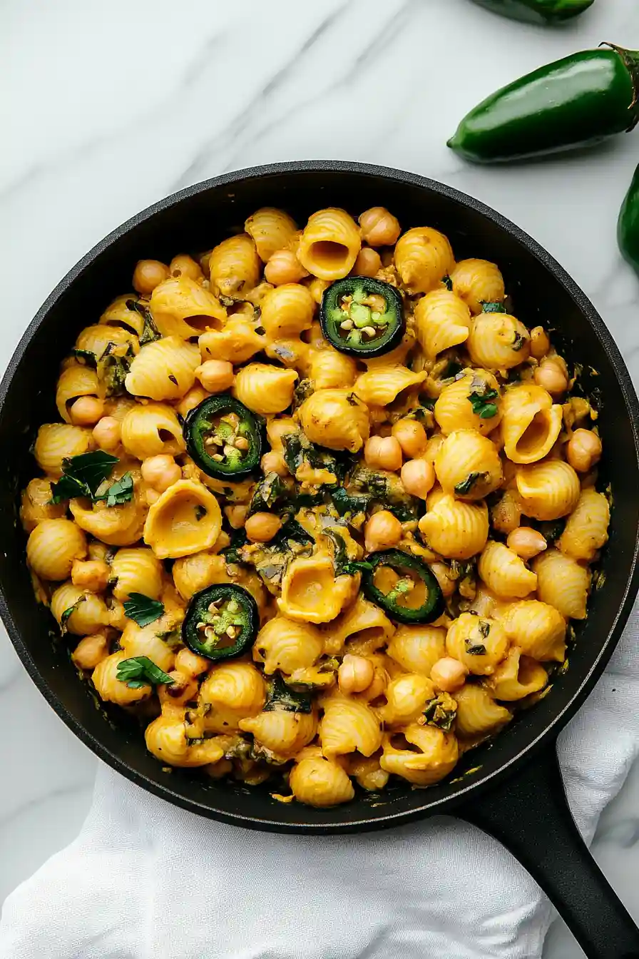 Easy Chickpea Mac and Cheese