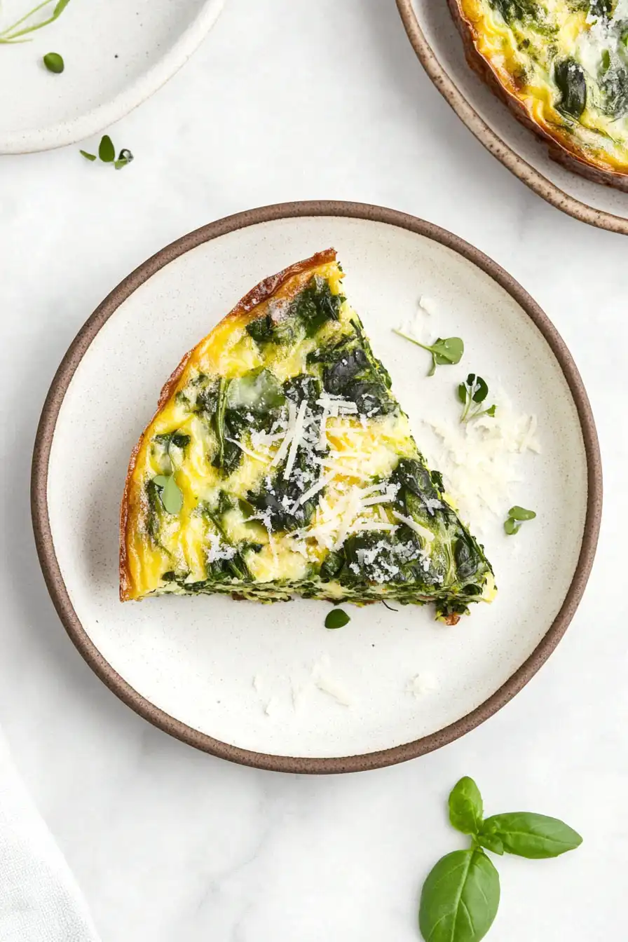 Easy Spinach Frittata Recipe