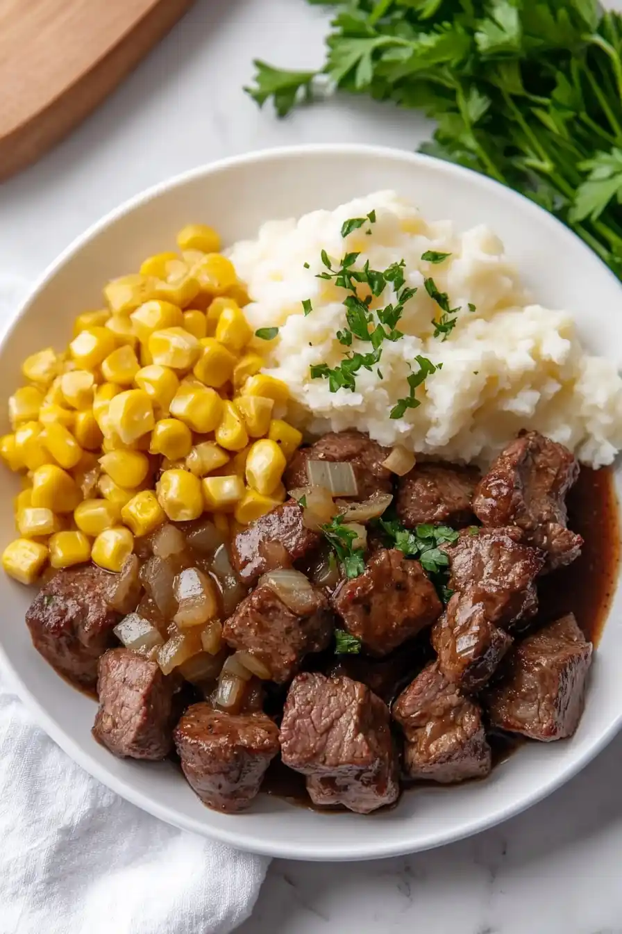 Juicy Slow Cooker Steak Bites