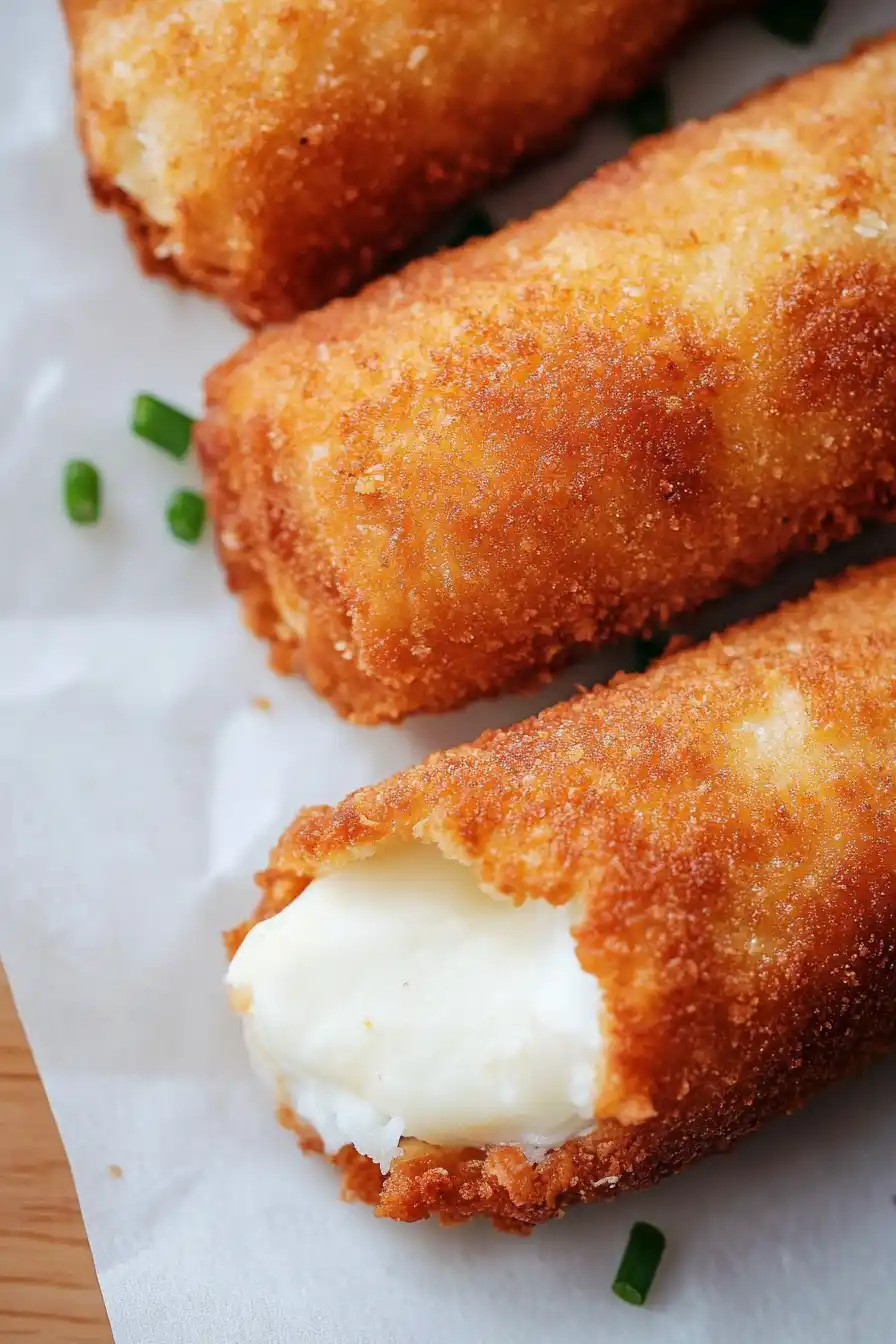 Quick Ground Chicken Mozzarella Sticks