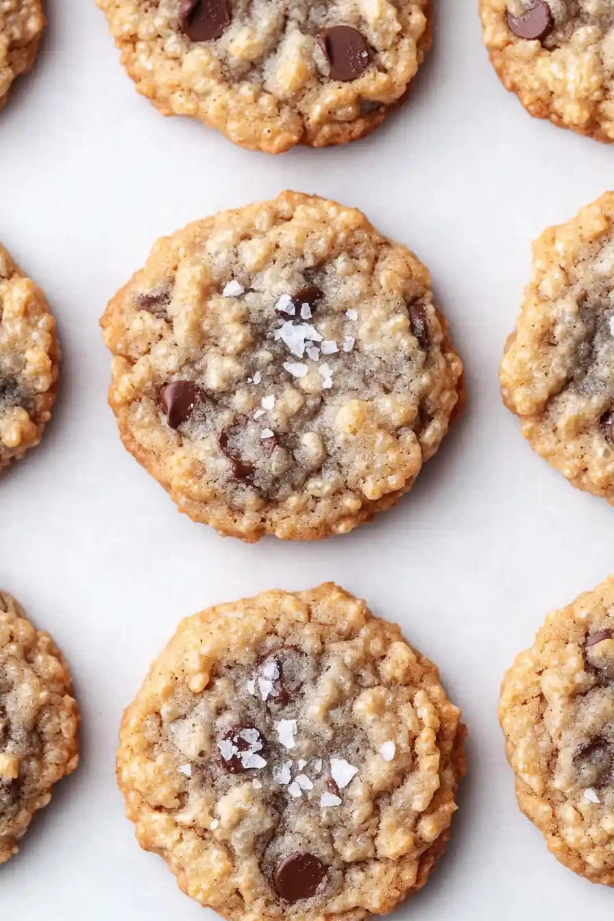 Homemade Rice Krispies Chocolate Chip Cookies