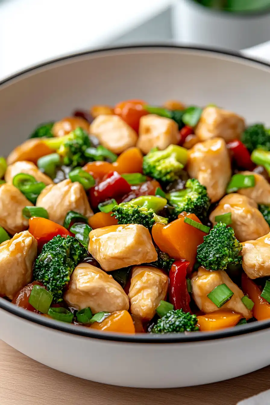 Quick Chicken and Vegetable Stir Fry