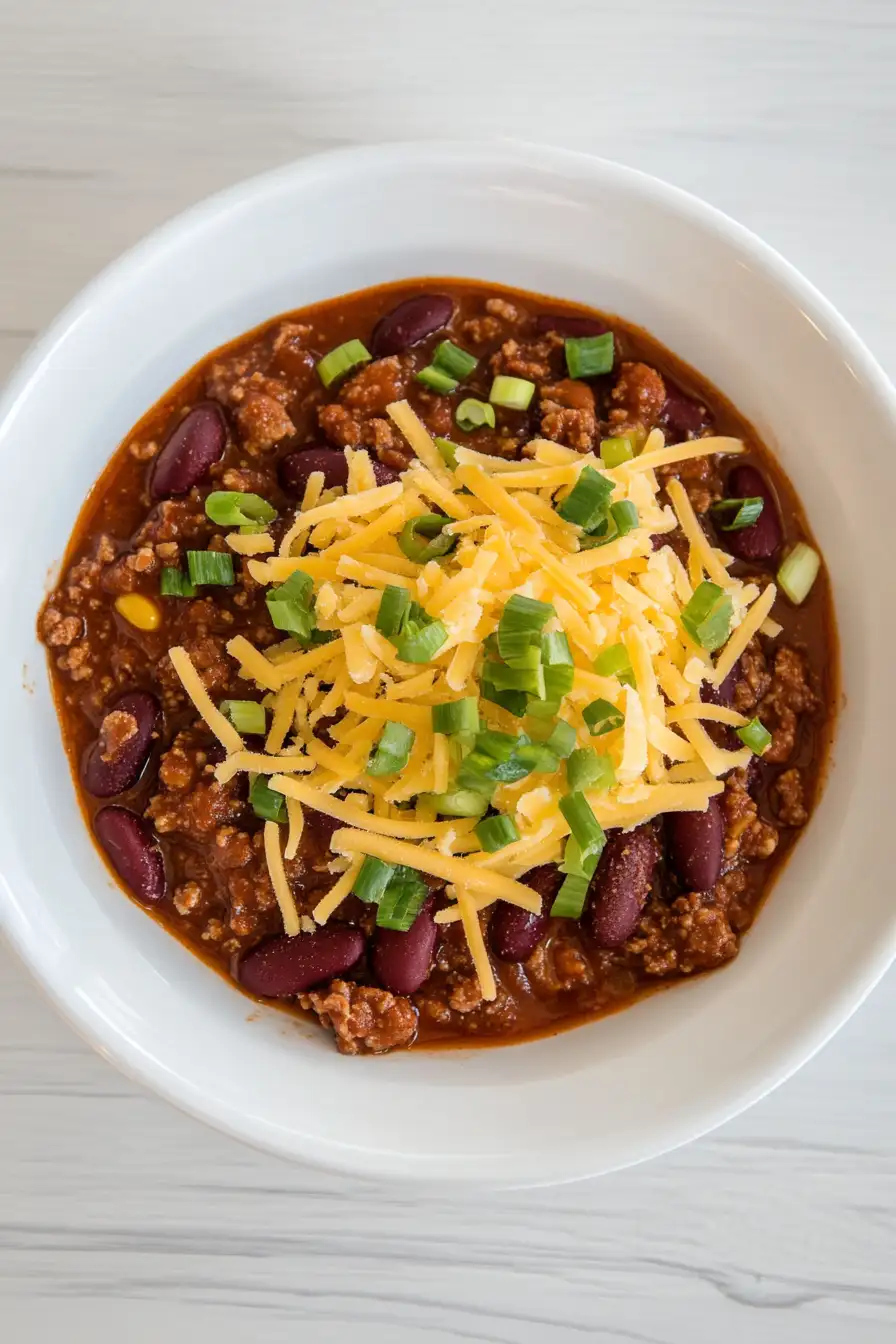 Simple Chili Recipe for Two
