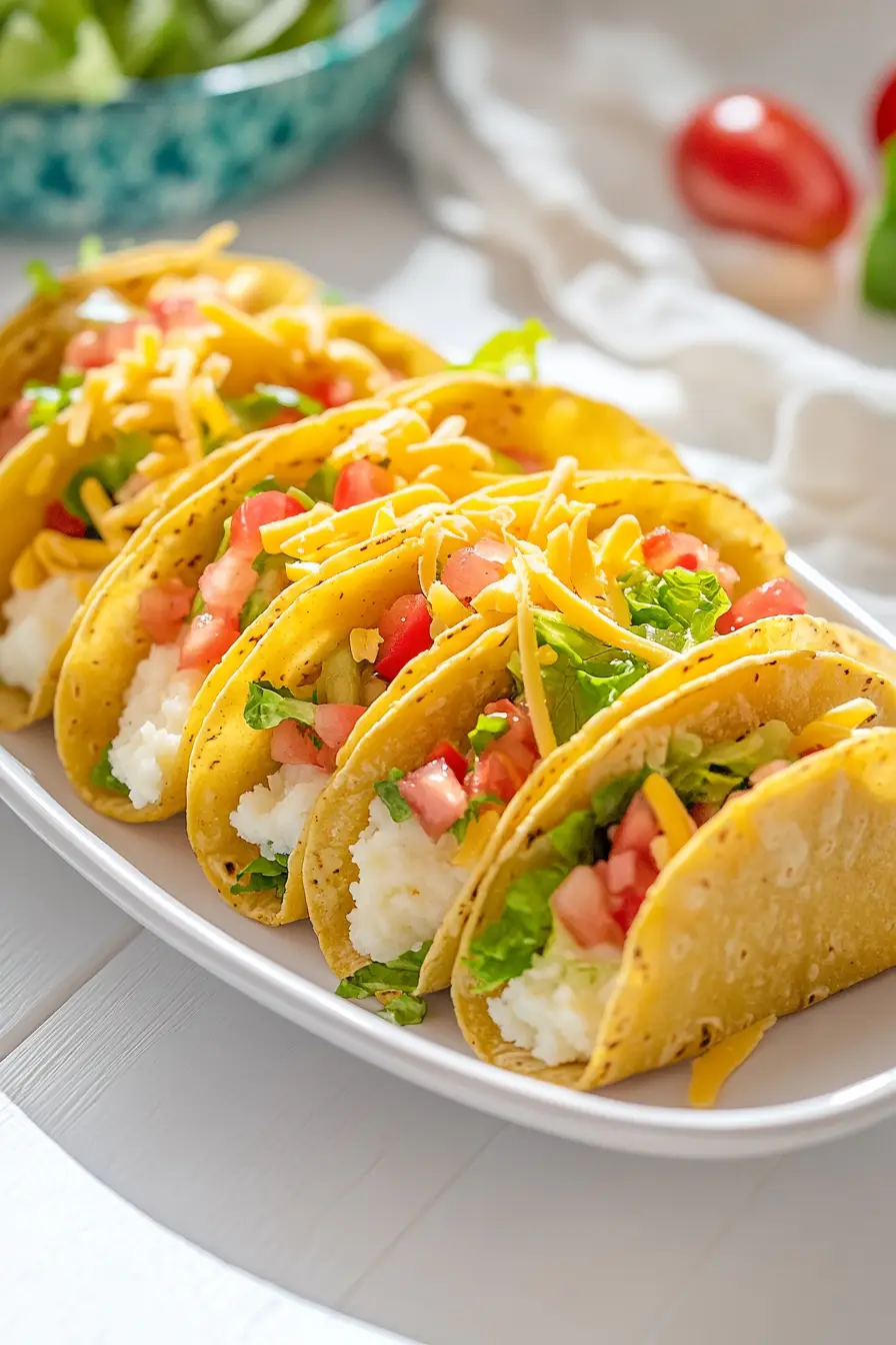 Crunchy Tacos Dorados de Papa