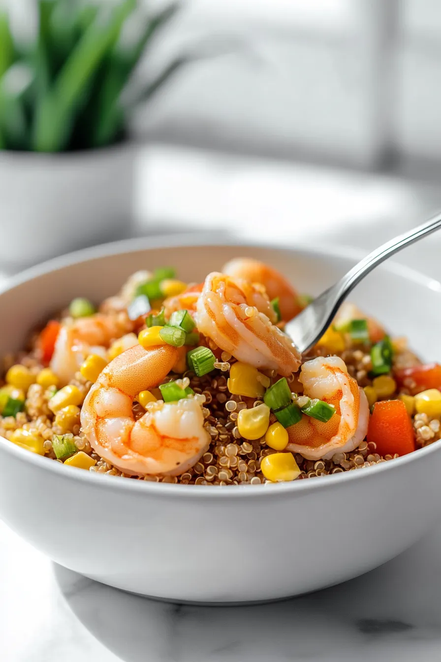 Protein-Packed Shrimp Quinoa Bowl