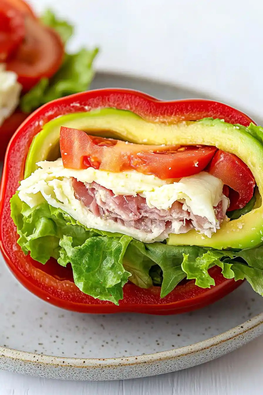 Easy No Bread Sandwich