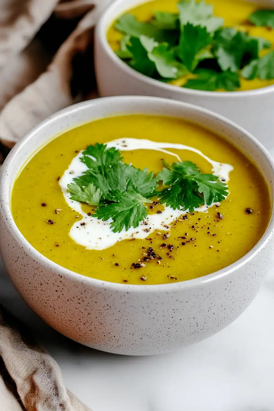 Easy Curry Zucchini Soup Recipe